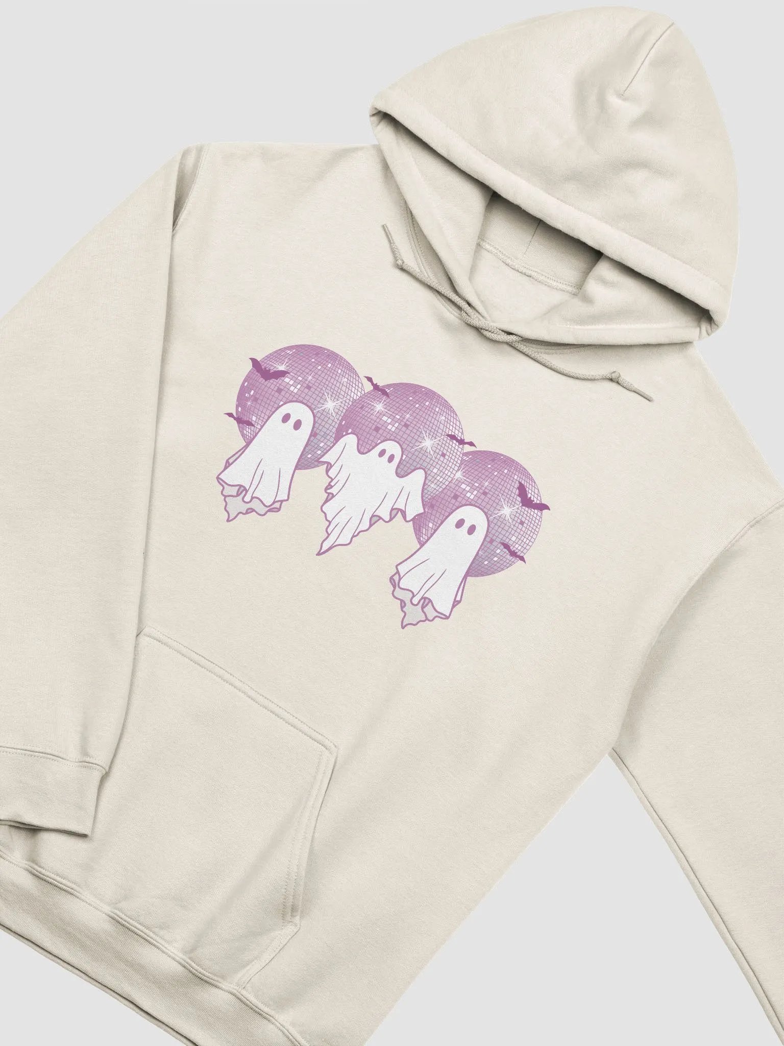 Halloween Disco Balls Hooded Sweatshirt | Cute Fall and Halloween Hoodie Design product image (38)