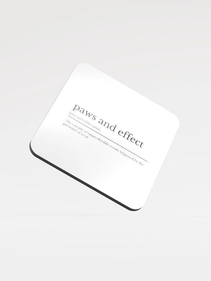 Glossed Cork Coaster product image (1)