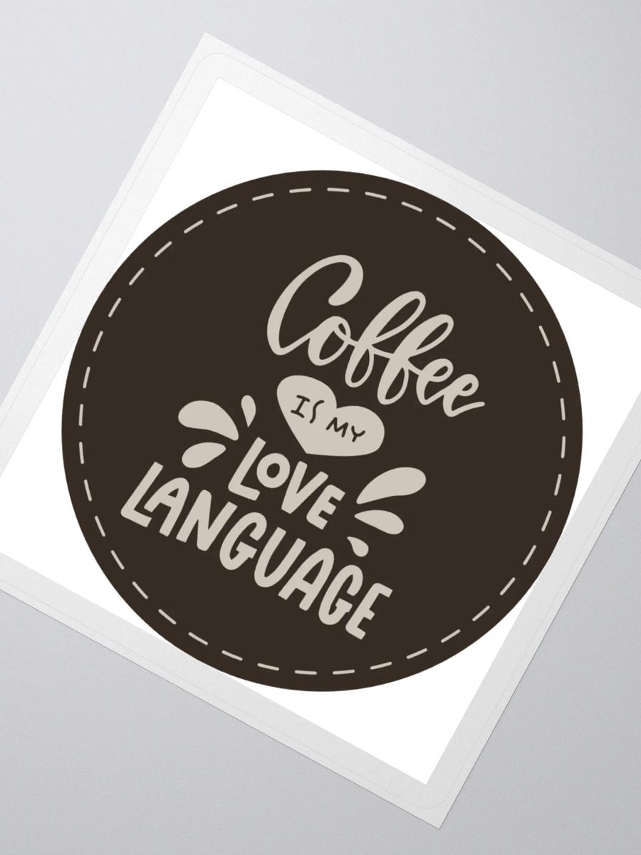 Coffee Love Language Sticker Pack product image (5)