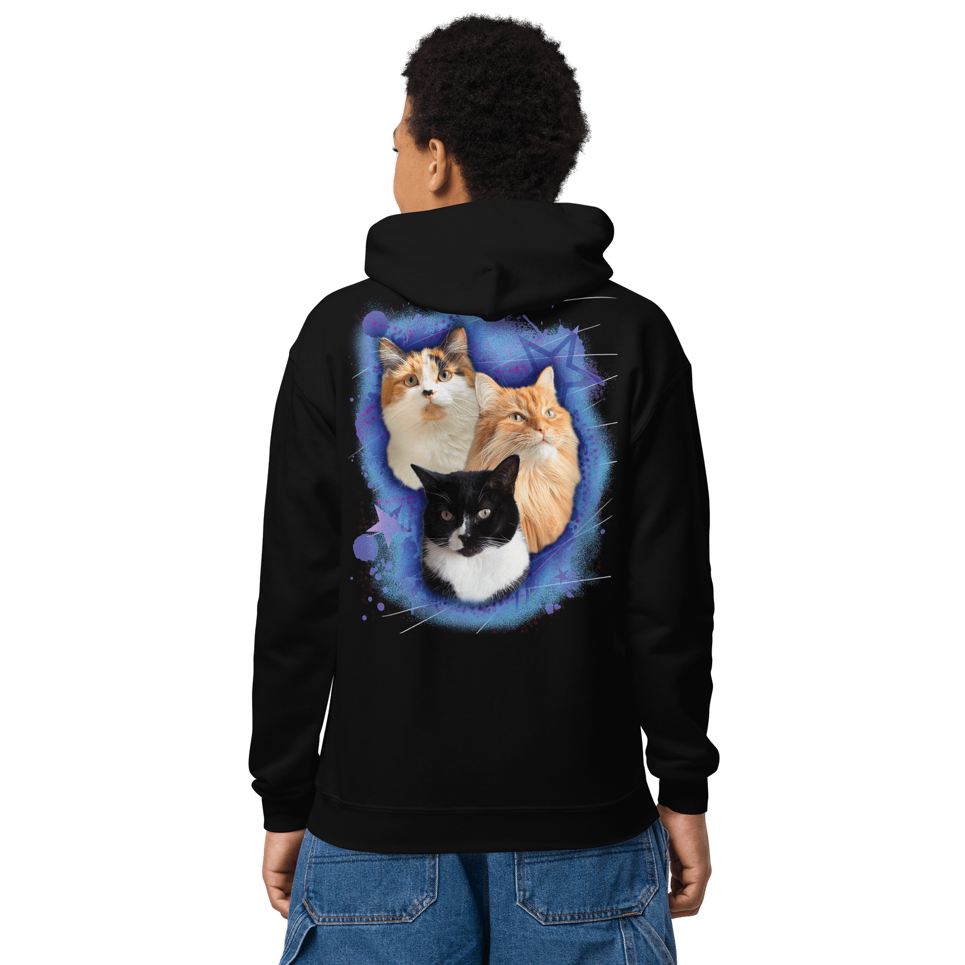 Fluffy Family Kids Hoodie product image (4)