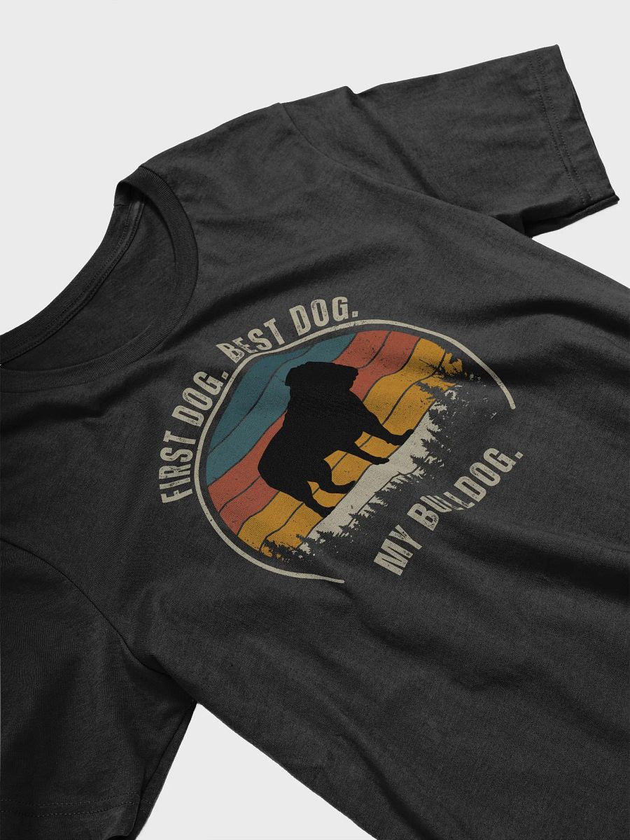 Bulldog Silhouette Graphic Tee product image (13)