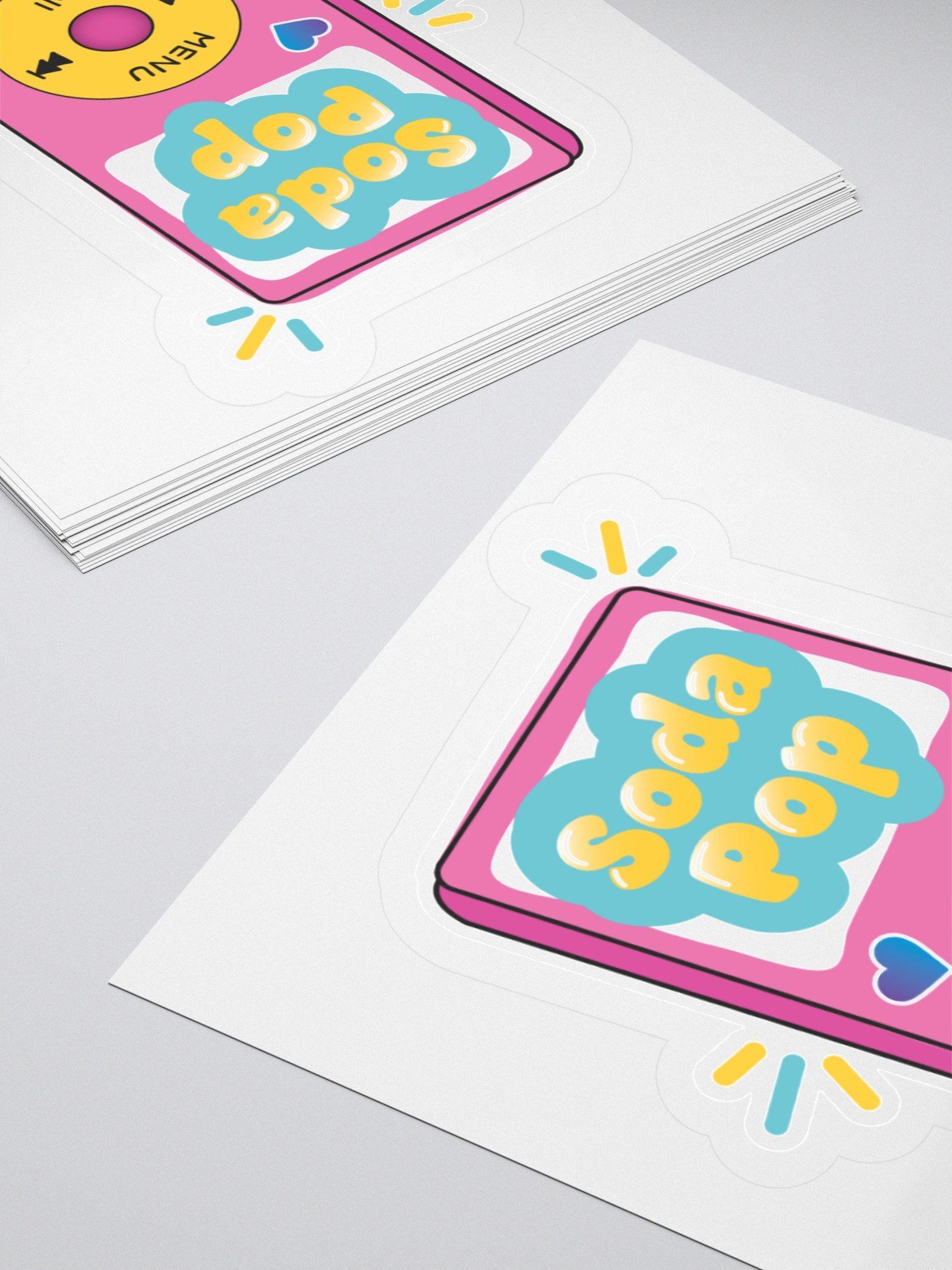 Soda Pop! iPod - Kiss Cut Sticker product image (12)