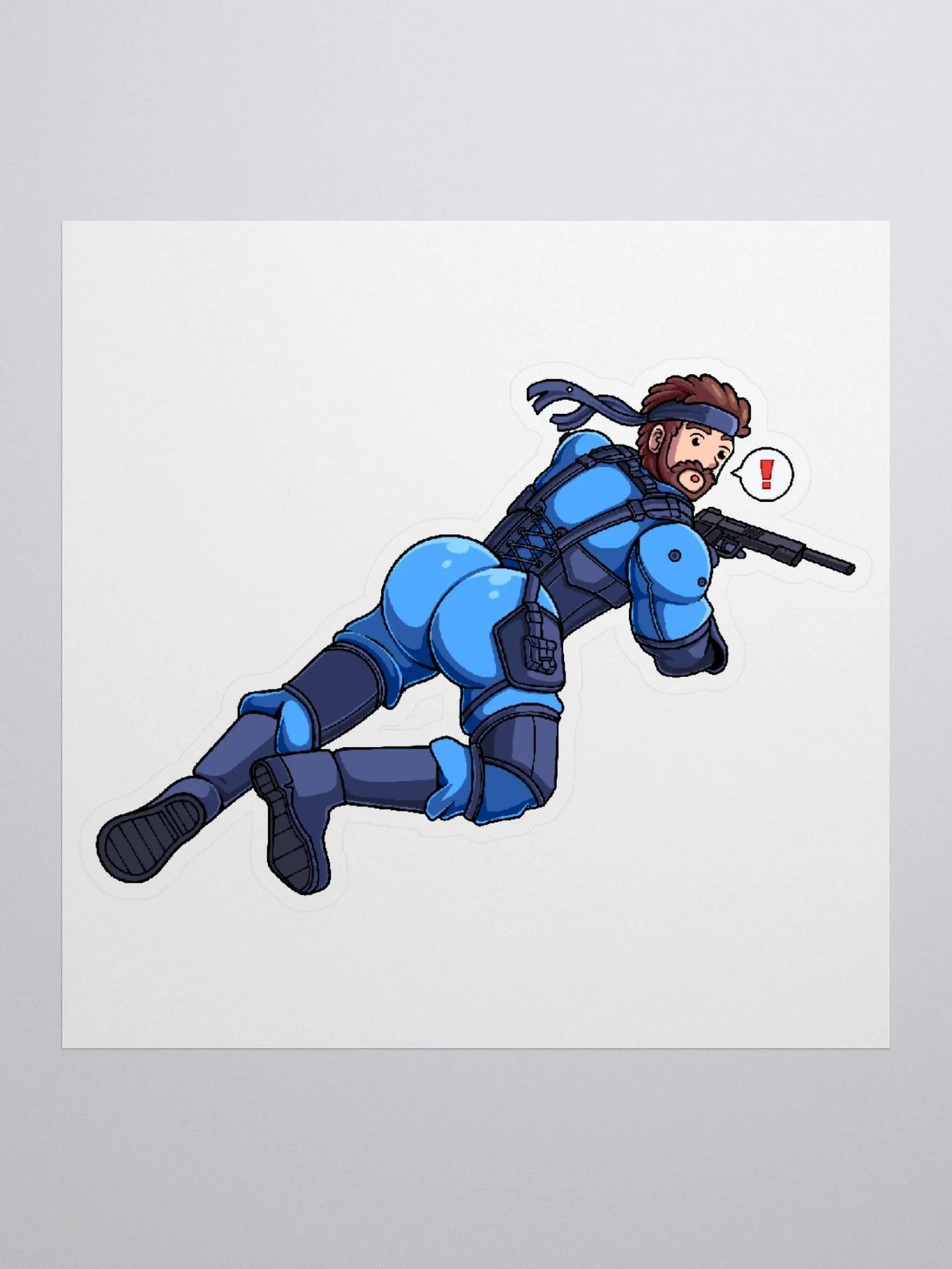 Solid Snake Sticker | Metal Rear Solid Collection product image (1)