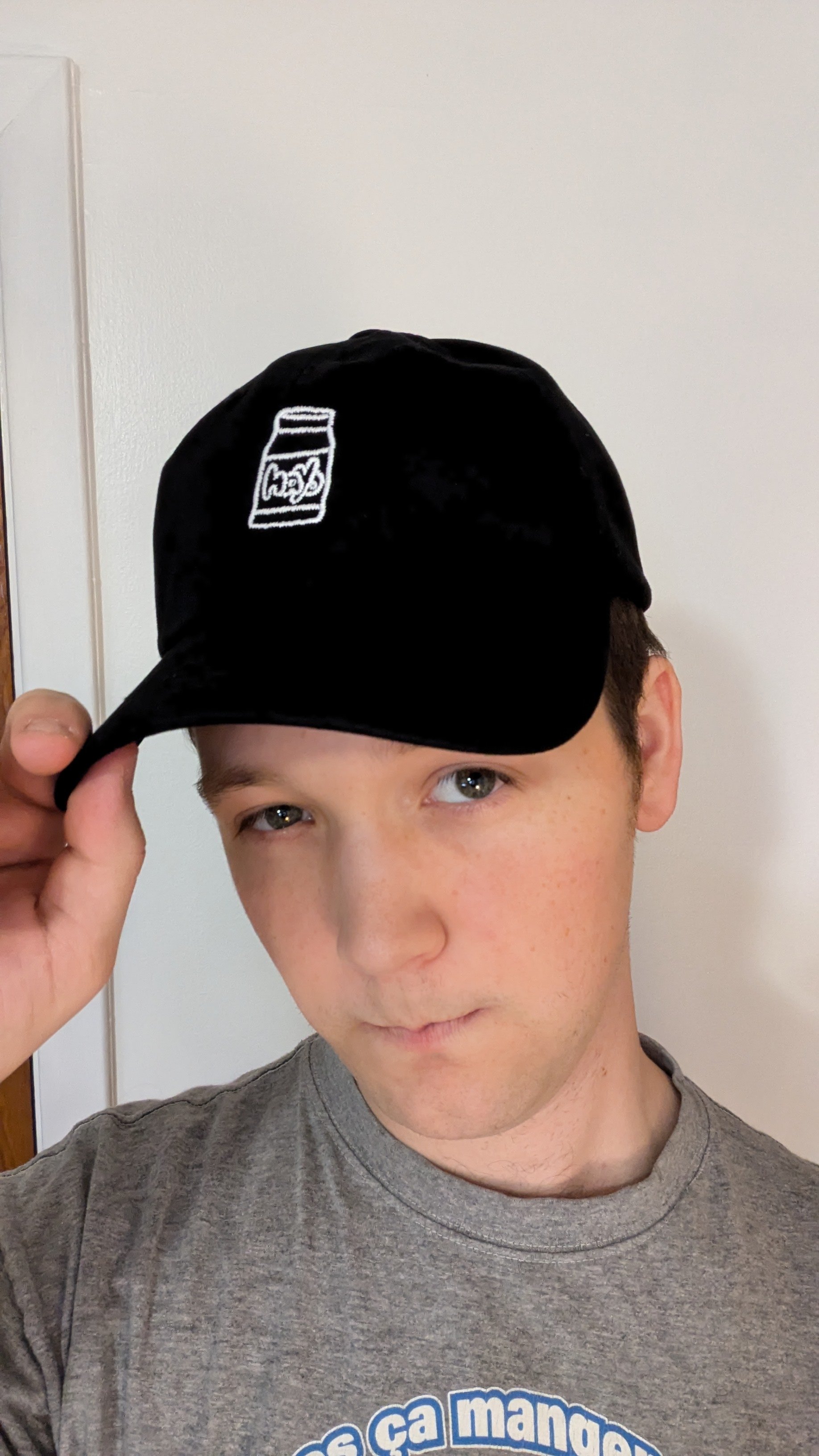 Casquette brodée - Mayo (noir) product image (4)