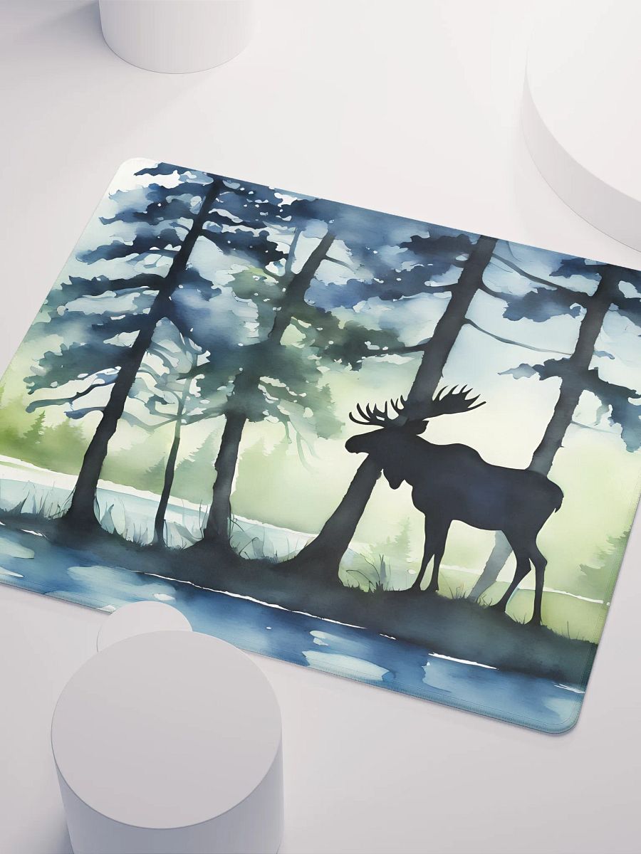 The Moose Up for Some Water, Gaming Mouse Pad, 2 Sizes product image (3)