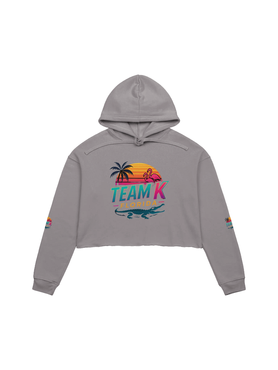Team K Florida Crop Hoodie product image (2)