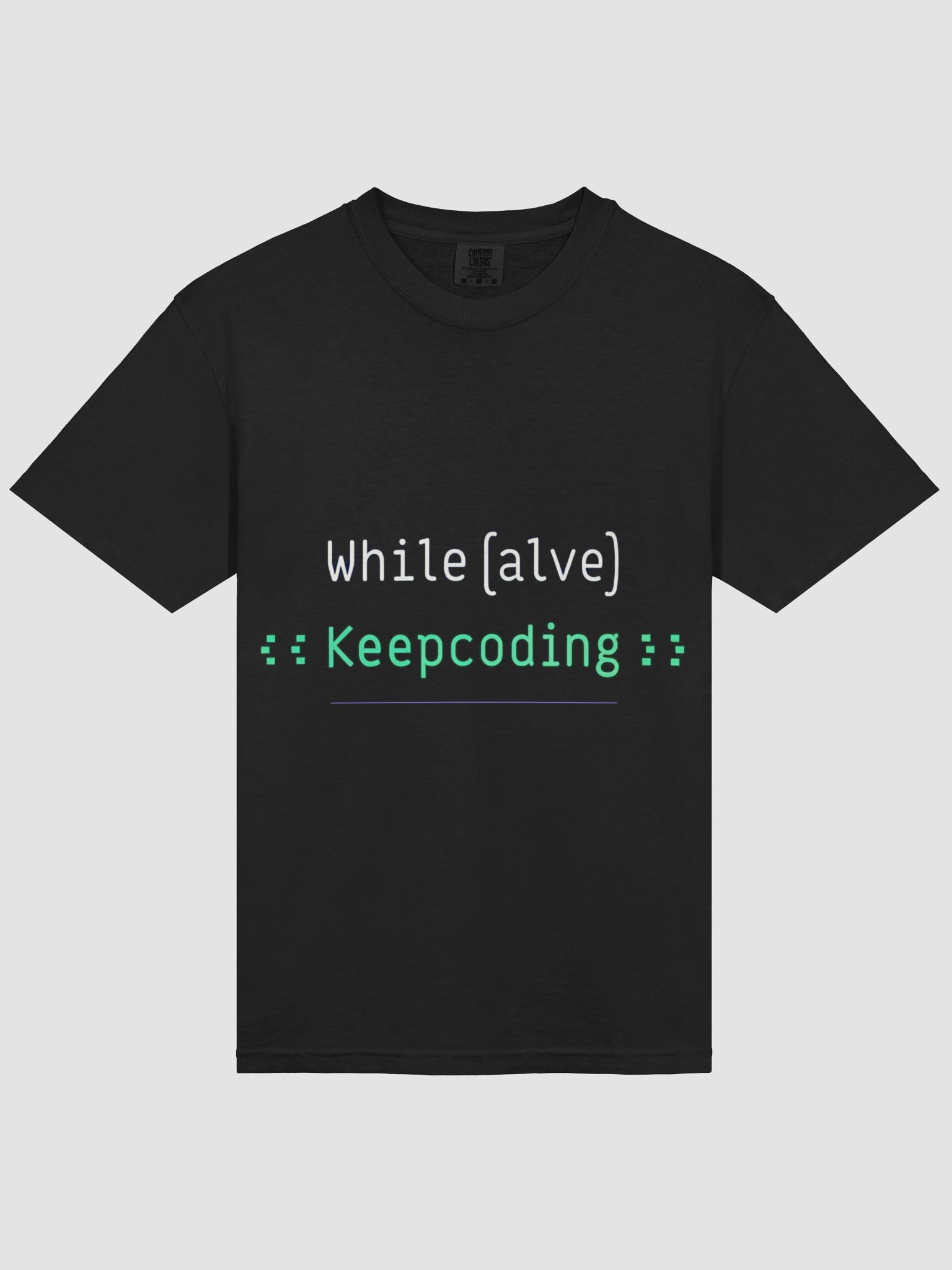 While Alive Keep Coding Programmer Tee product image (13)