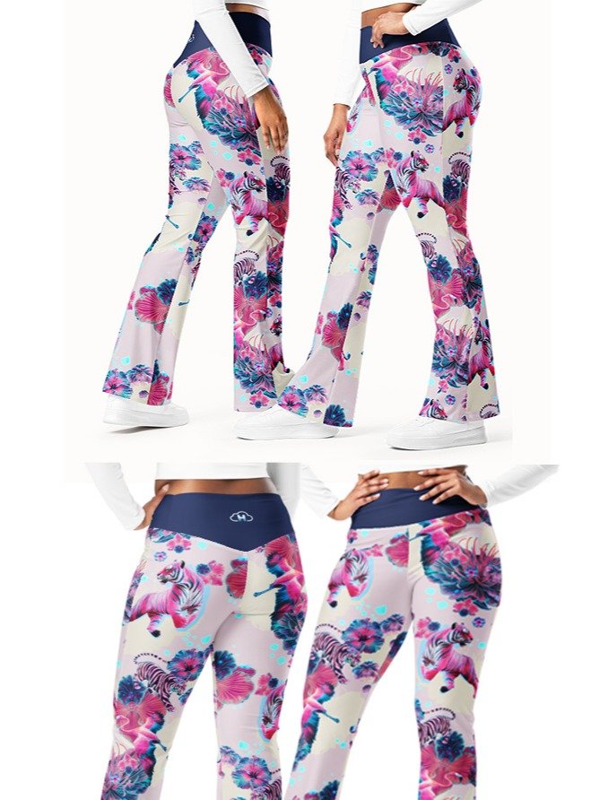 Hard Rejection-Flare leggings product image (7)