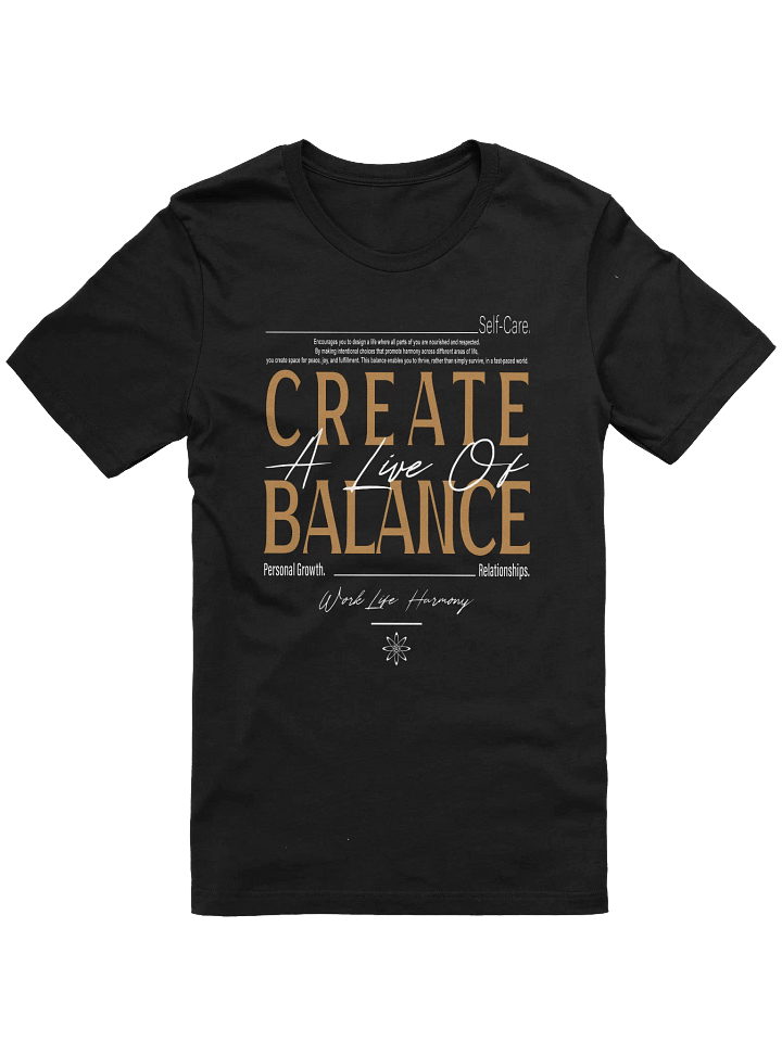 Create Balance Graphic T-Shirt product image (1)