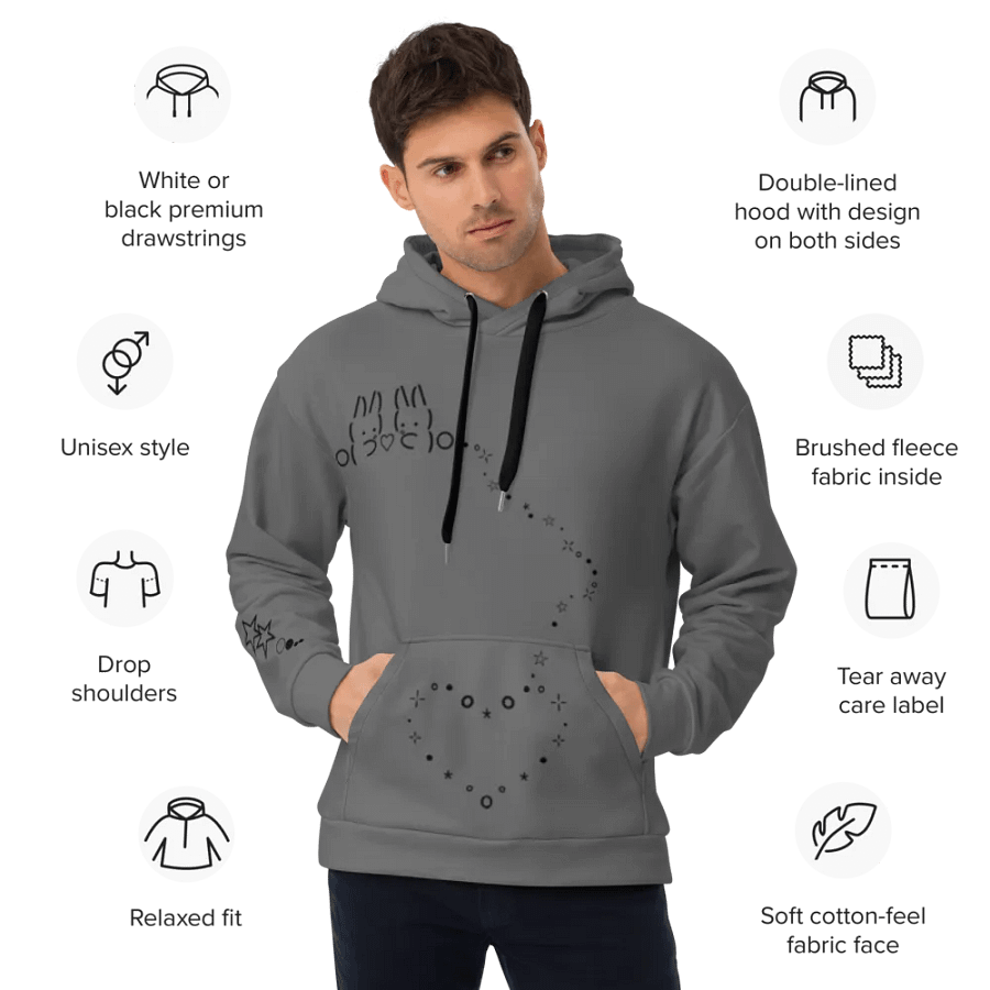 CYBER HOODIE GREY product image (5)