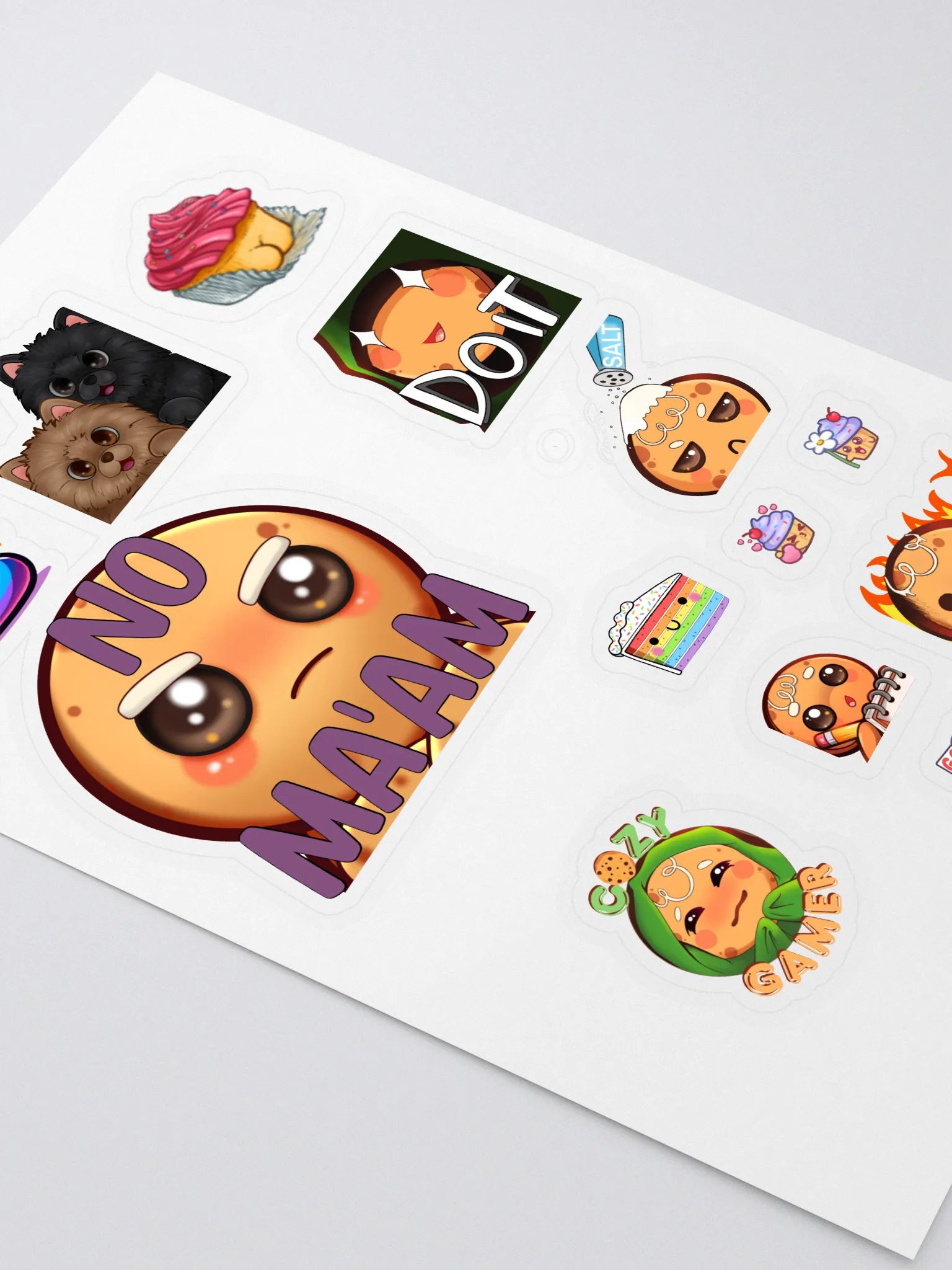 Whimsical Emoji Sticker Sheet product image (2)