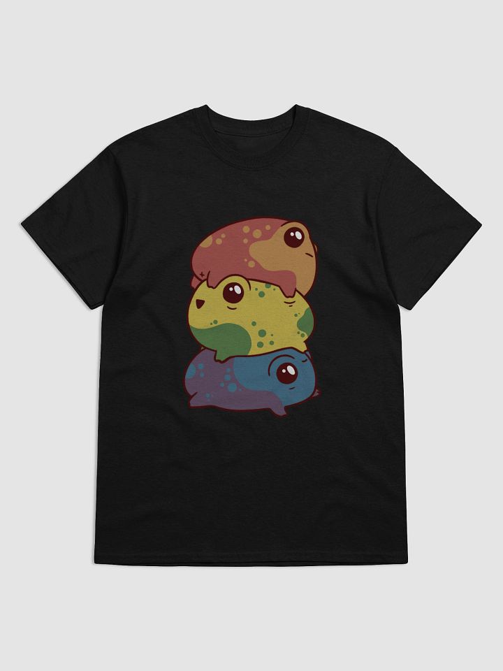 t-shirt : frogstack rainbow-muted product image (1)