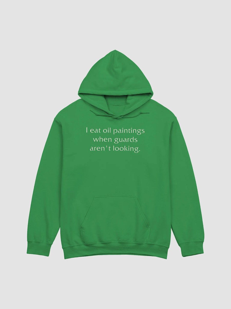 I eat oil paintings classic hoodie product image (2)