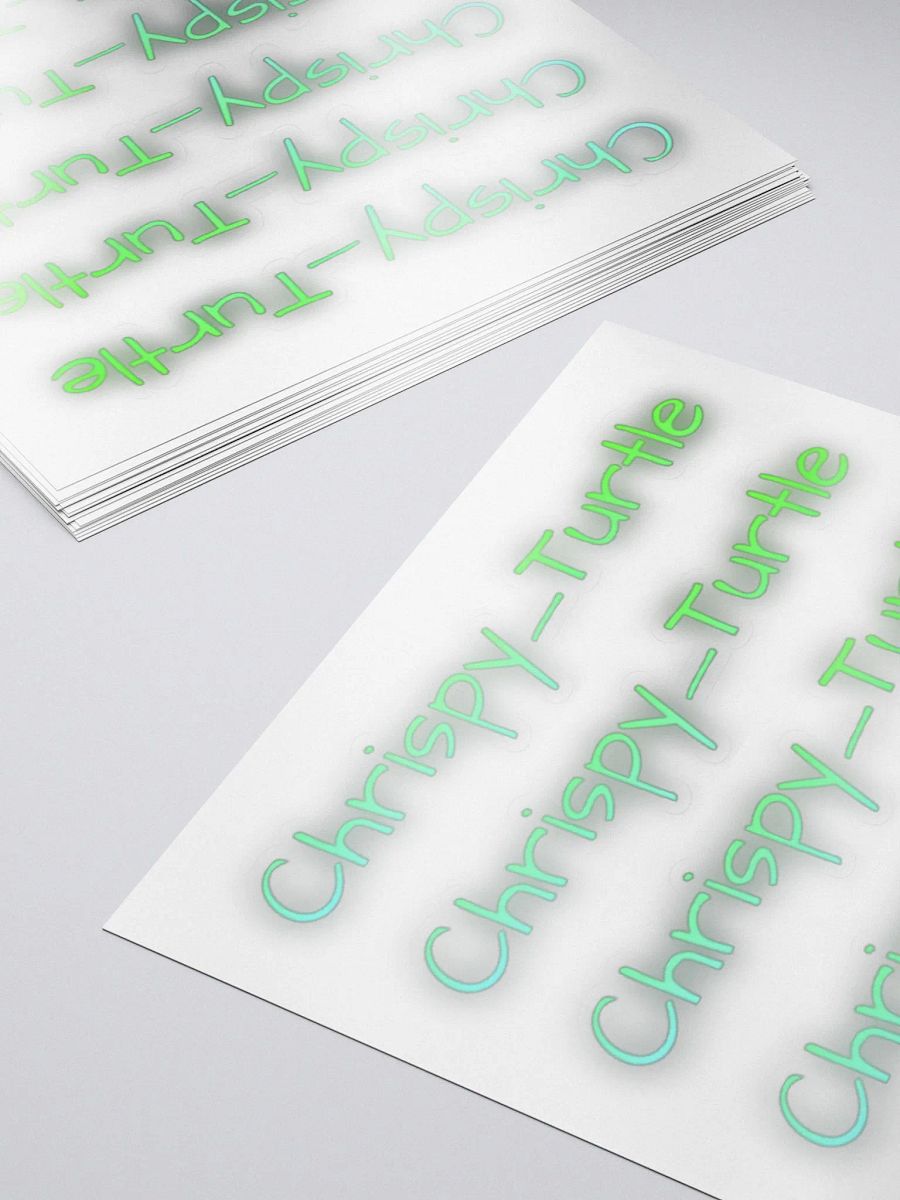 Chrispy_Turtle Text Stickers product image (5)