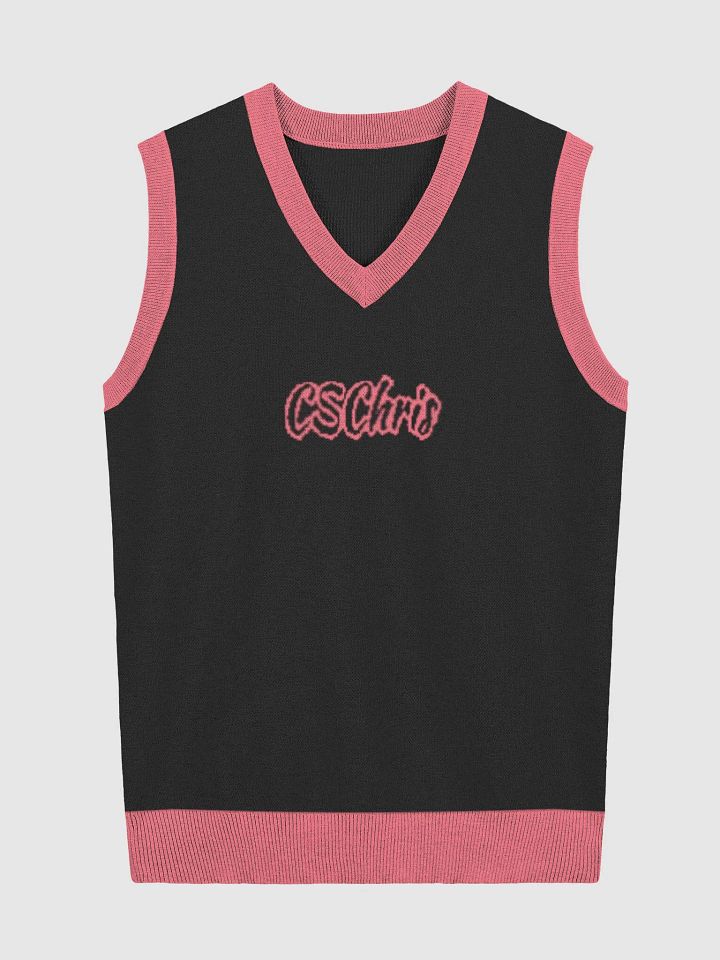 CSChris Knitted V Neck Vest product image (2)