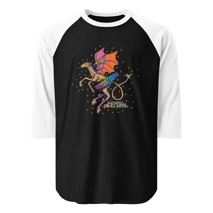 priDEMONth baesball tee product image (1)