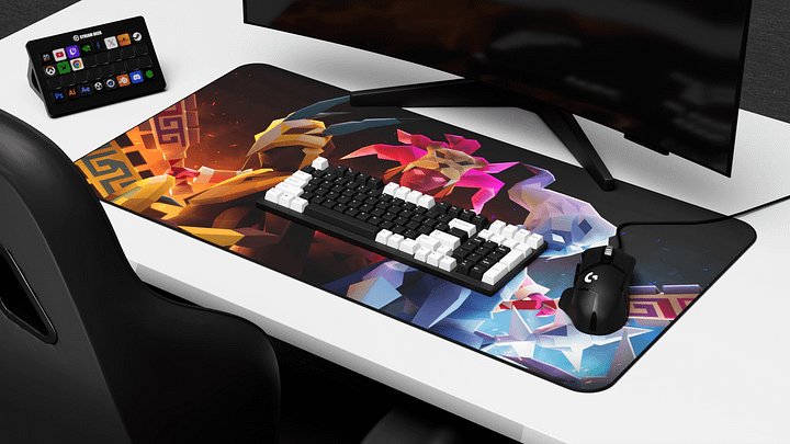 Moons of Peril | Large Desk Mat product image (2)