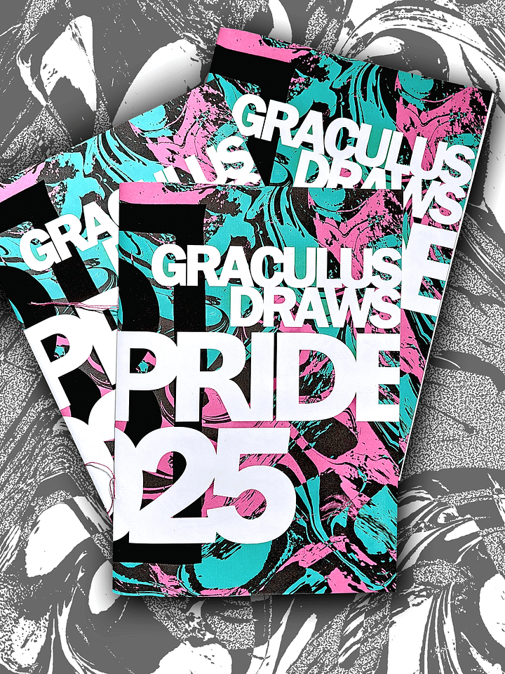 GRACULUS DRAWS PRIDE 2025 Zine product image (1)