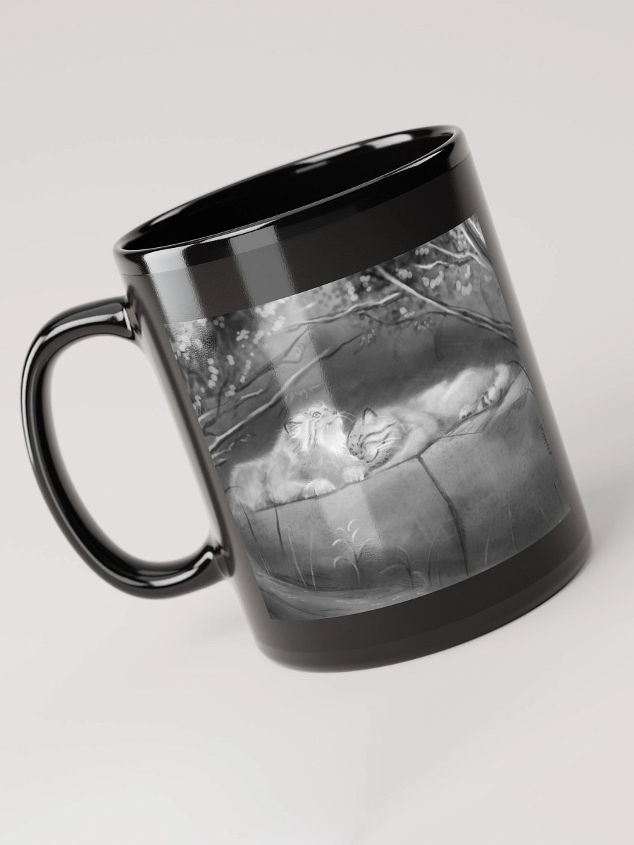 Bol & Polly Tribute (B&W) - Black Mug product image (3)