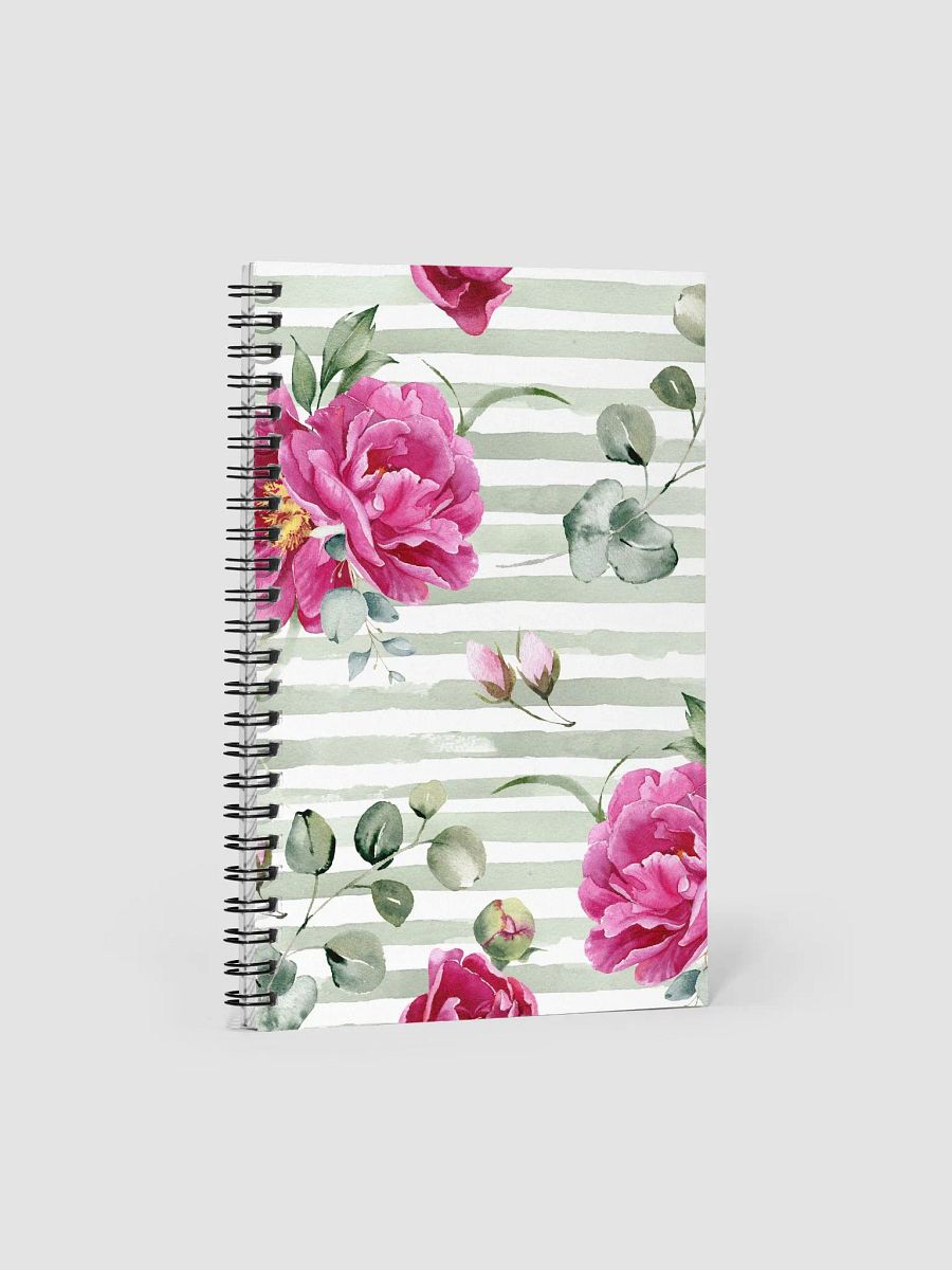 Peony Spiral Notebook product image (1)