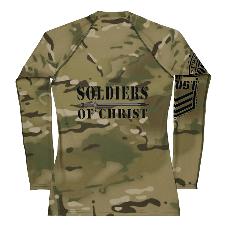 Faithful Camo: Women's Rash Guard - Multicam product image (1)