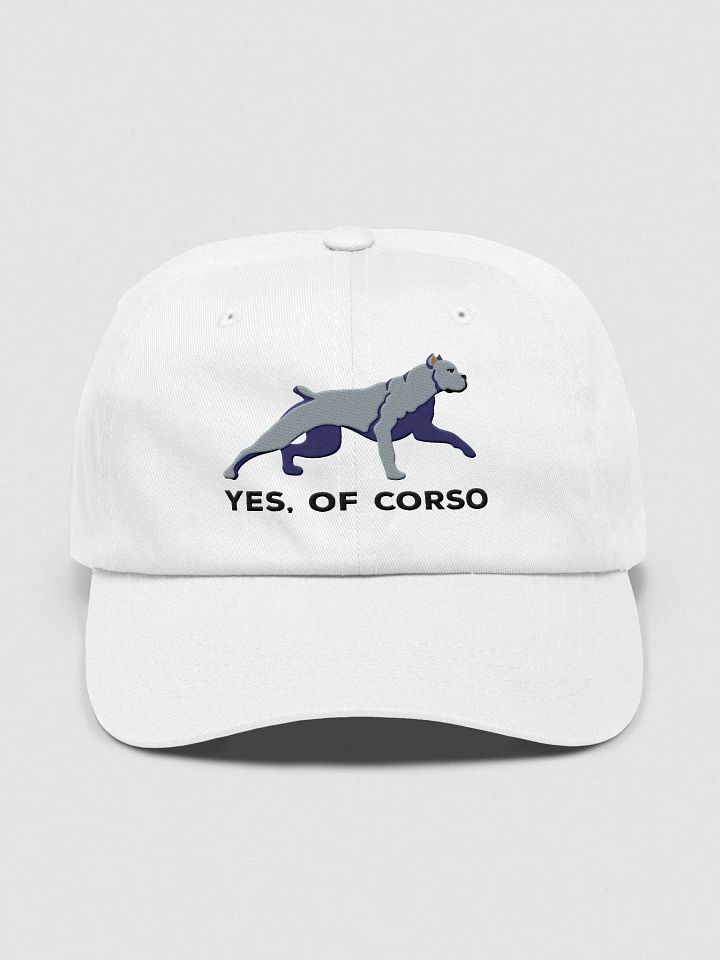 Yes, Of Corso Classic Dad Hat(Embroidered) of a Cane Corso(Blue) product image (33)