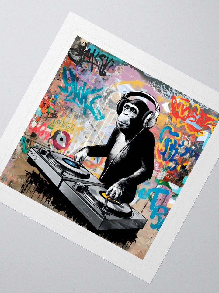 DJ Chimp Graffiti Style Stickers product image (2)