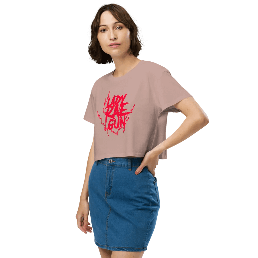 Lady Rae Gun Bounty Hunter Crop Tee product image (29)