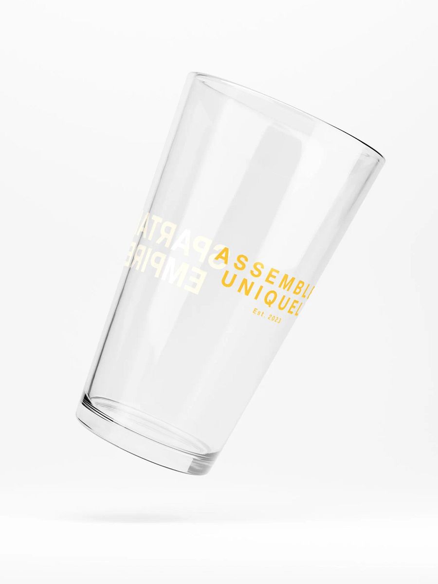 The Emperor's Pint Glass (Gold) product image (1)