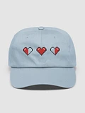 Half Heart Hat | Runesy Merch Collection | Dad Hat product image (1)