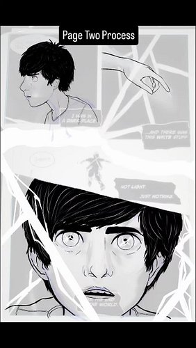 #digitalart #comicart #graphicnovel #artbyhumans #noAI #processvideo #processart #speedpaint