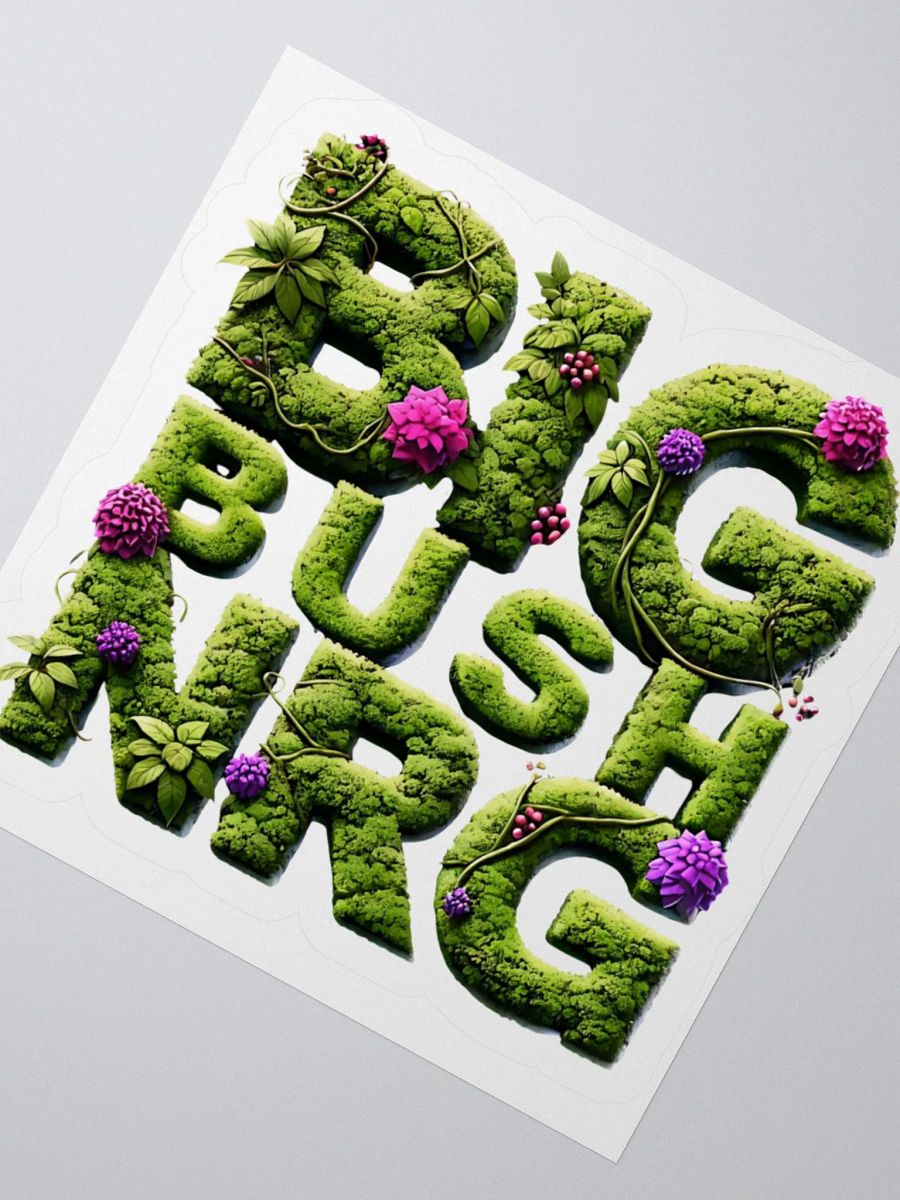Big Bush Sticker product image (2)