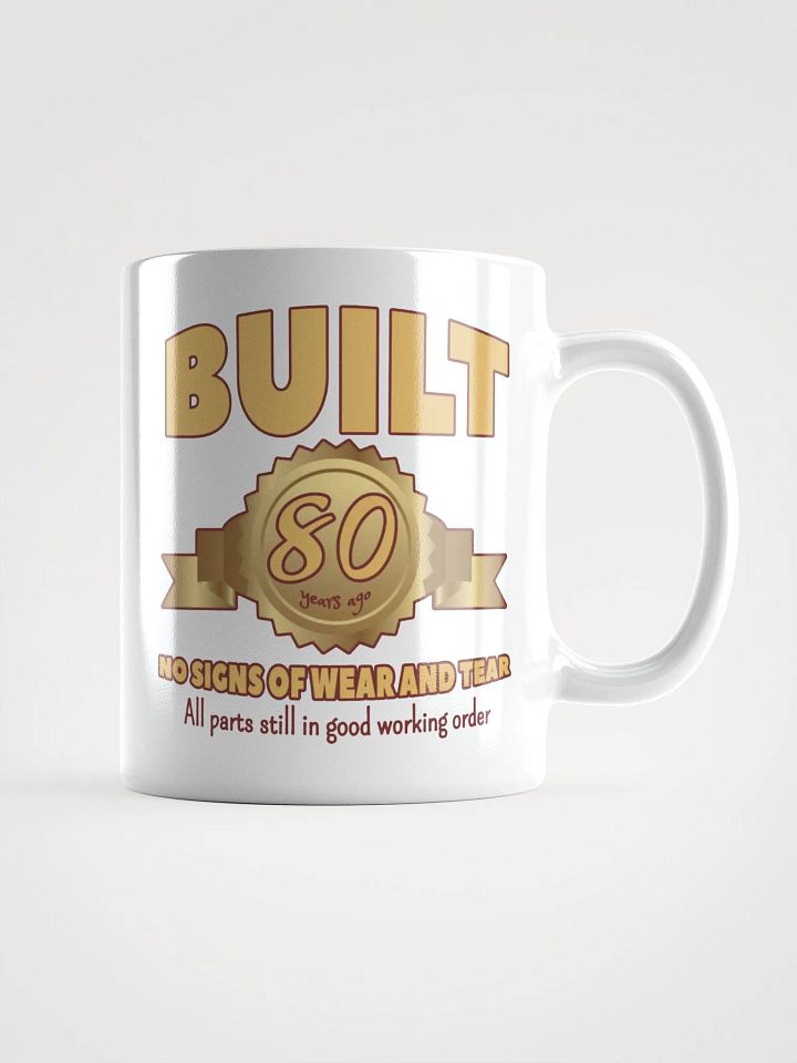 80 Years Old Milestone Birthday Mug product image (1)