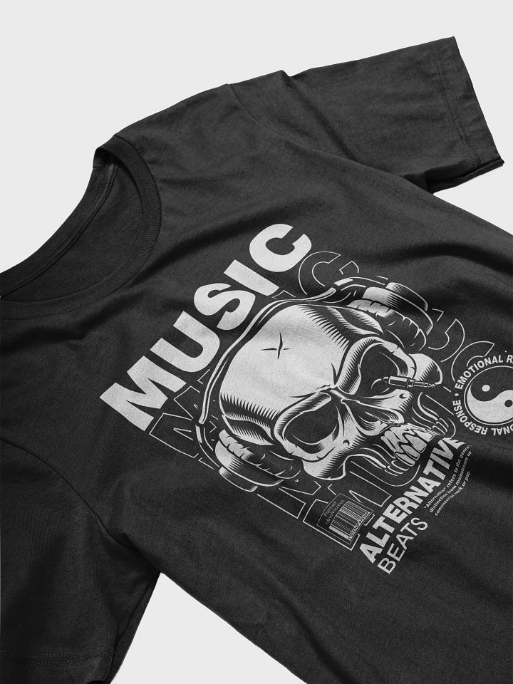 Alternative Beats Skull Tee: Music-Inspired Streetwear product image (2)