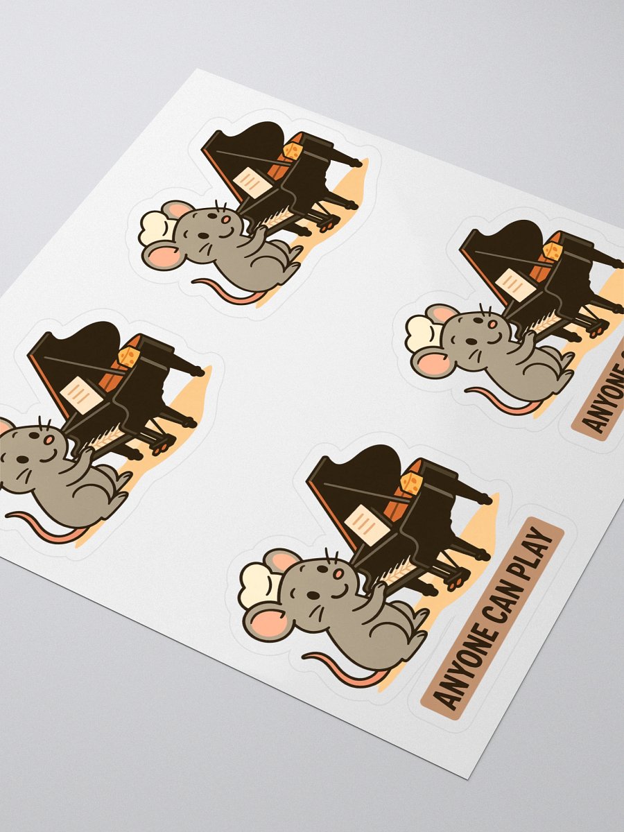 "Anyone can play" Stickers product image (3)