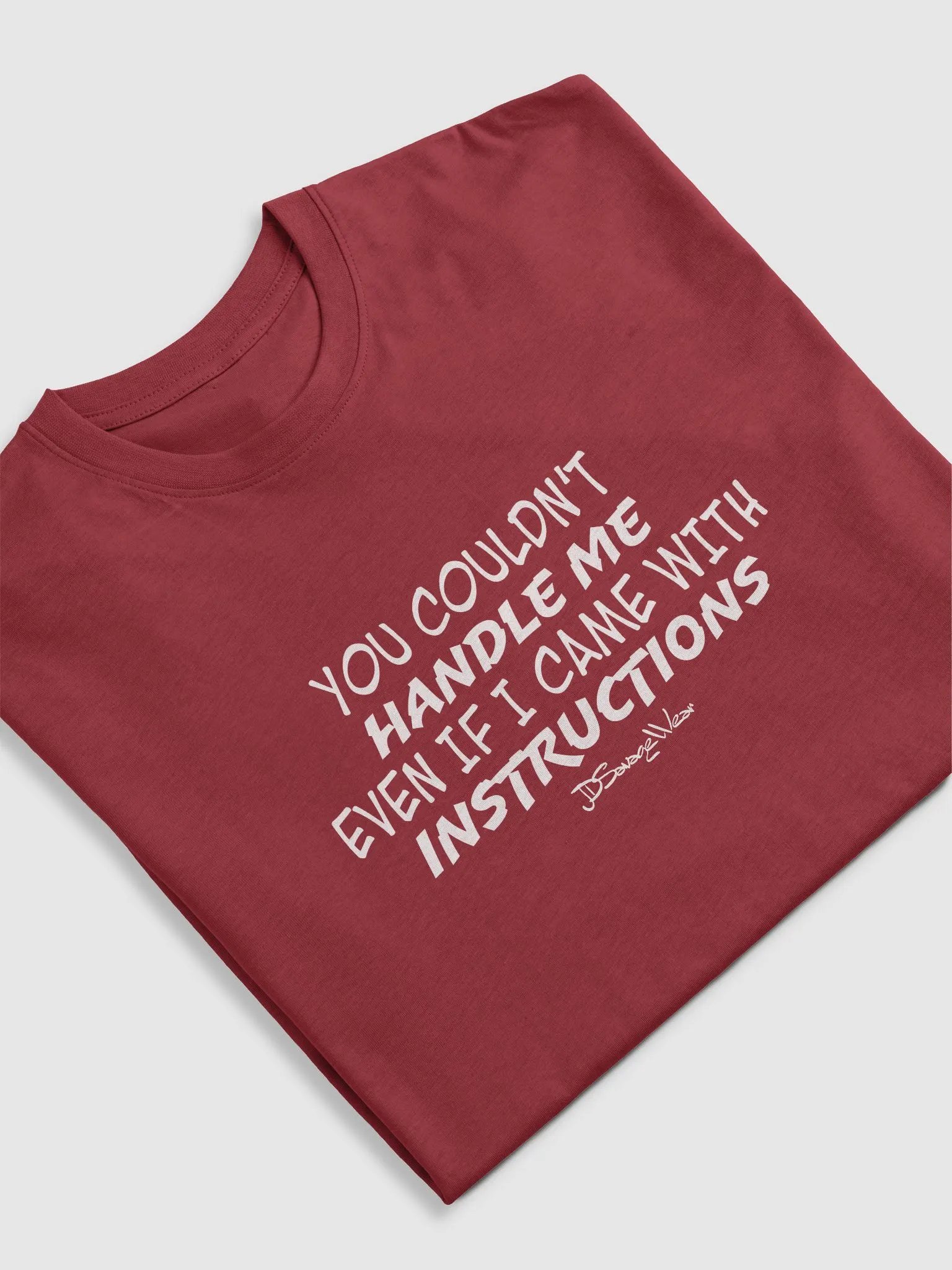 You Couldn't Handle Me Even with Instructions Men's Premium Heavyweight Tee product image (3)