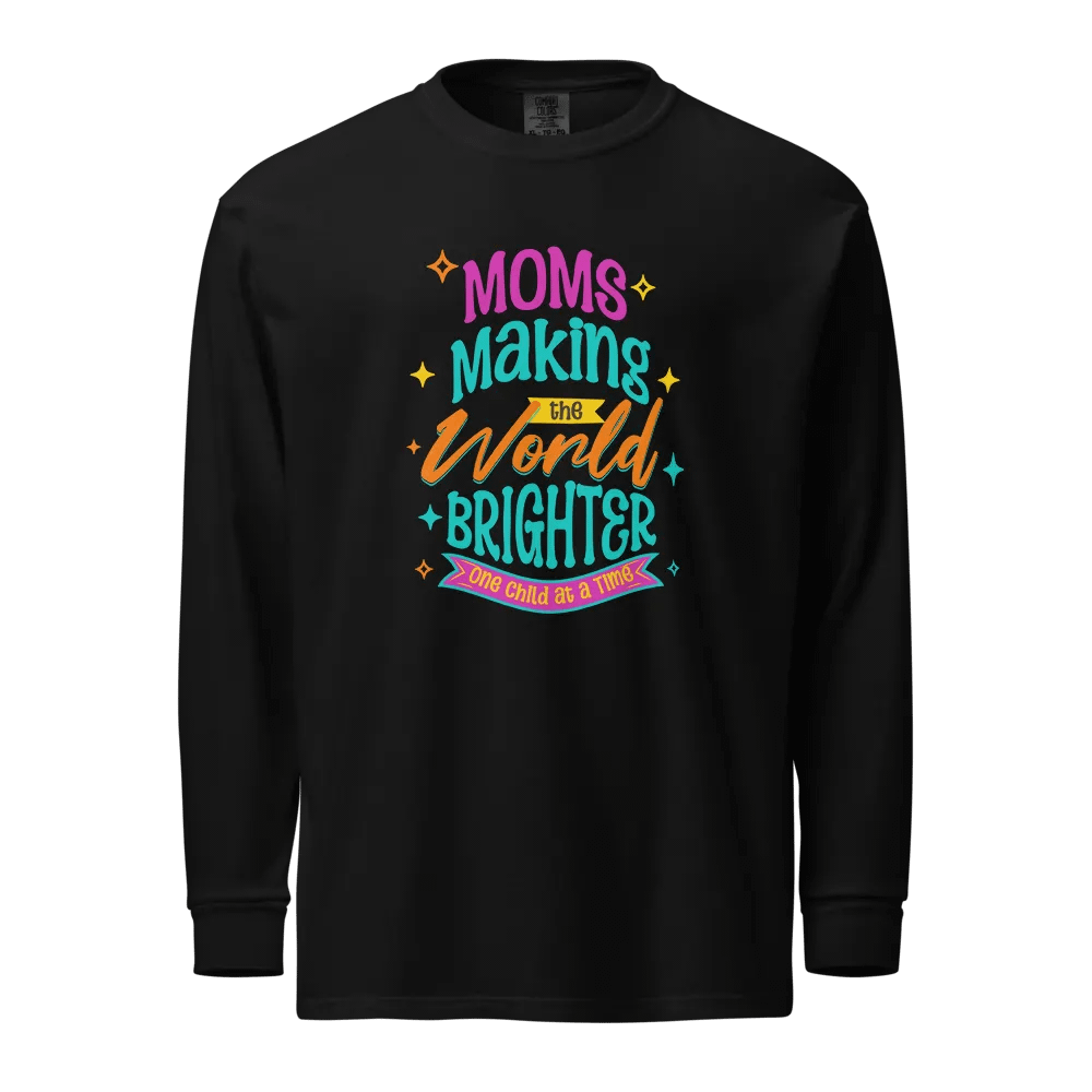 Brighter World Moms Long Sleeve Shirt product image (1)