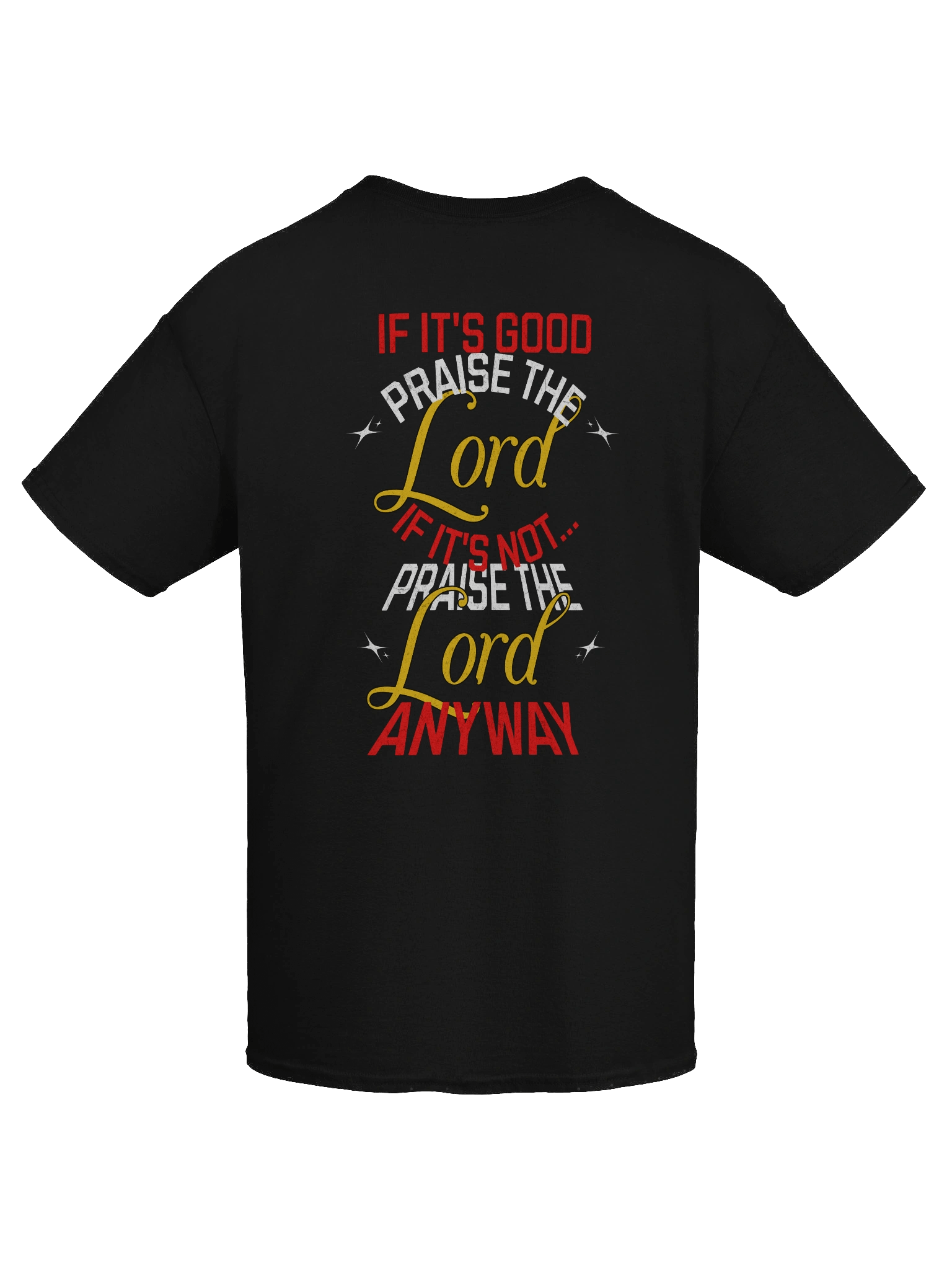 YHWH Heavyweight Tee - "Praise the Lord" product image (3)