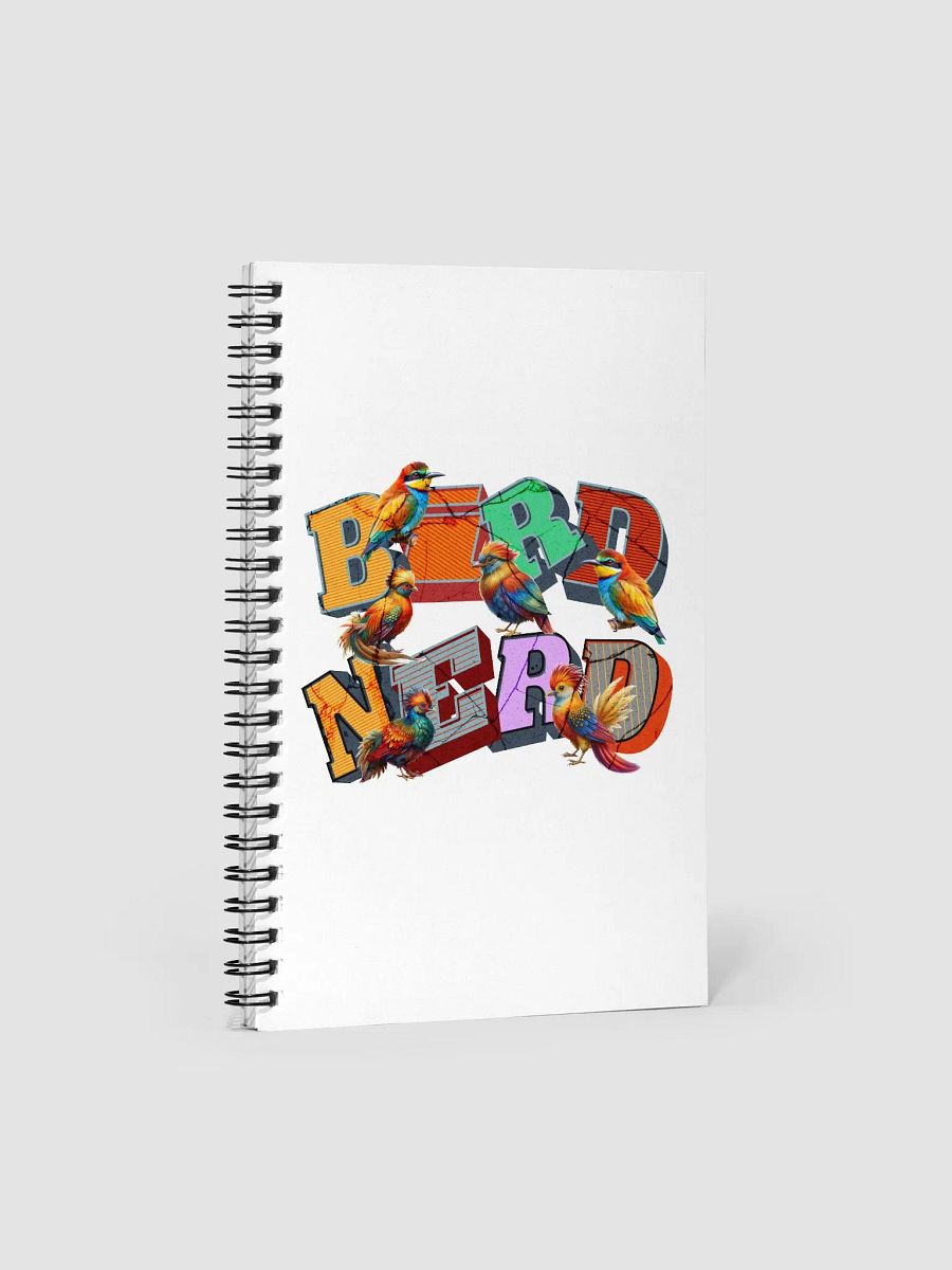 Bird Nerd Avian Alphabet Spiral Notebook product image (1)