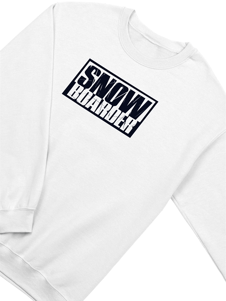 Snowboarder Logo | Crewneck Sweatshirt (Light) product image (6)
