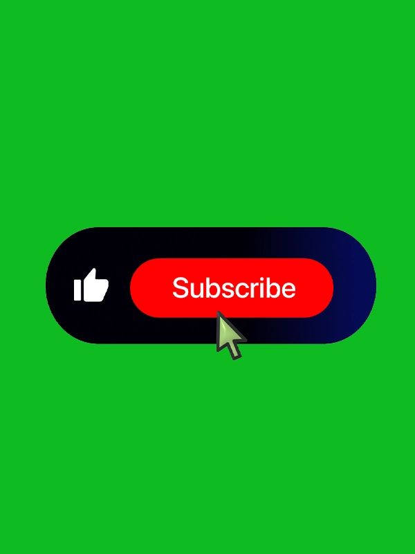 Modern Youtube Subscribe Button with Like and Bell Notification product image (1)