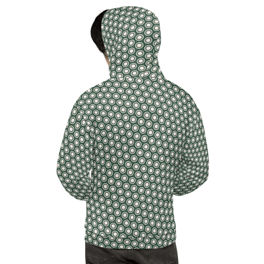 Abstract Circles Repeating Pattern Unisex Hoodie product image (7)