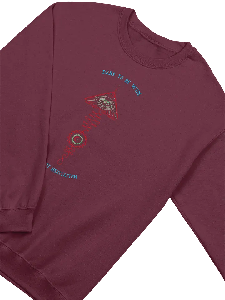 Dare To Be Wise Crewneck Sweatshirt product image (2)