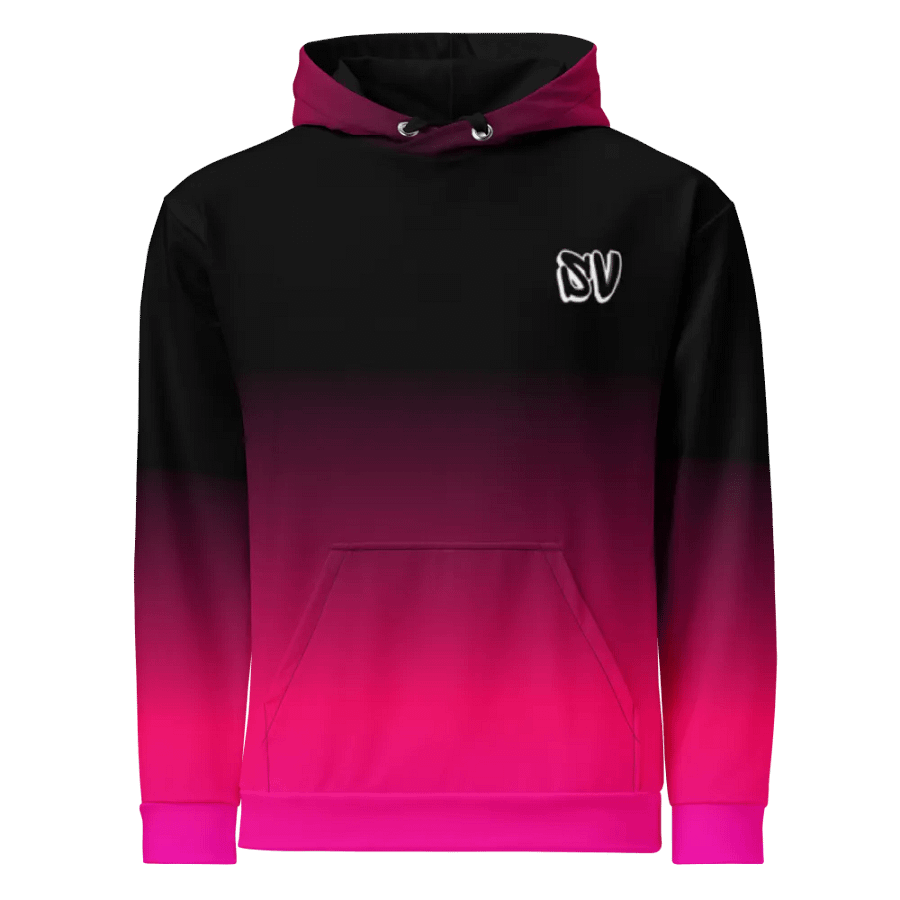 STRAIGHT VIBIN NEON COLOR FADE STYLE TANJIRO DEMON SLAYER HOODIE product image (1)