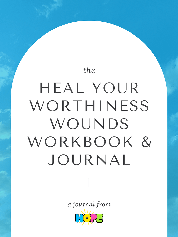 Heal Your Worthiness Wounds: A 28-Day Guided Workbook & Journal product image (1)