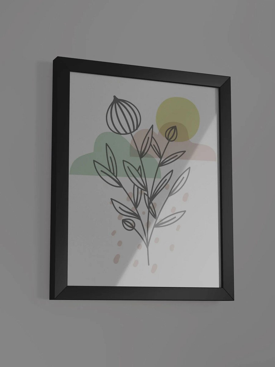 Botanical Bliss: Framed Matte Poster product image (41)