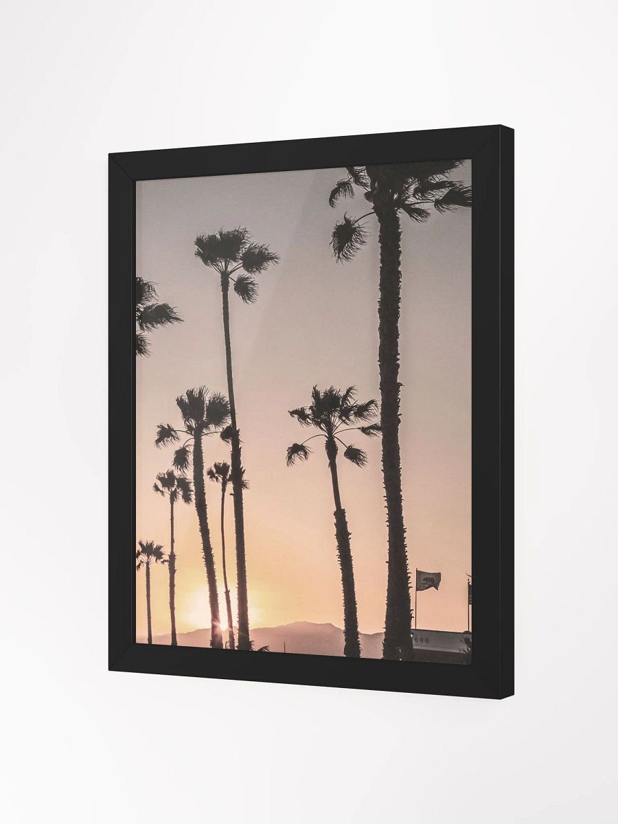 California Sunset - Framed High-Quality Matte Poster product image (2)