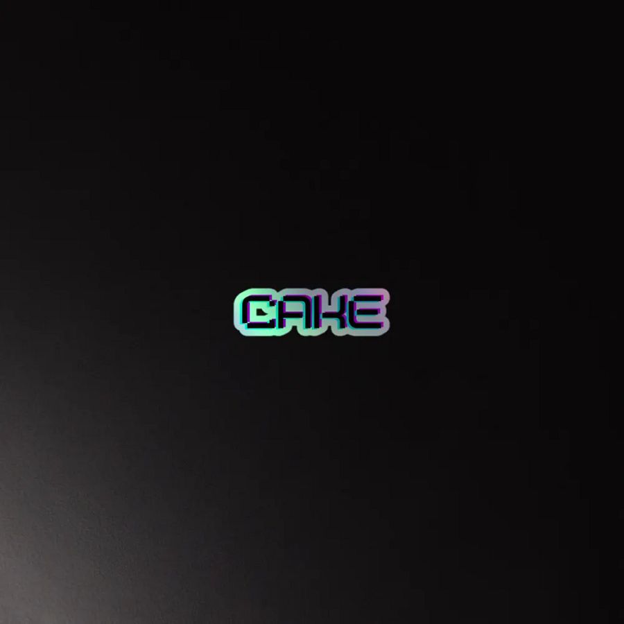 Cake Holographic Sticker product image (4)