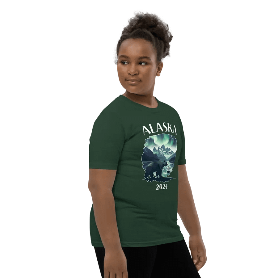 Alaska Wildlife 2024 Teens Dark T-Shirt product image (12)