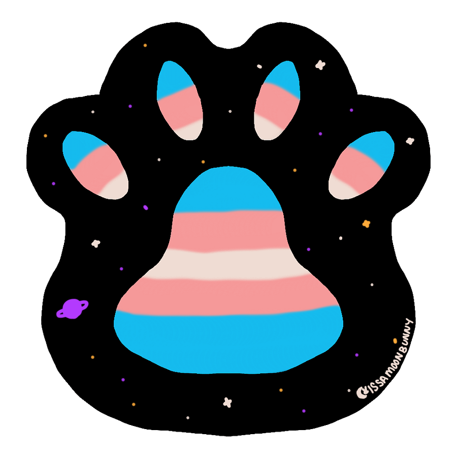 Trans Pride is Paw-some! product image (1)